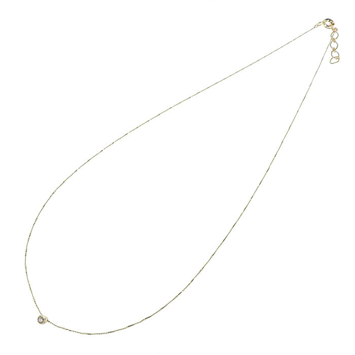 キュービックジルコニアネックレス