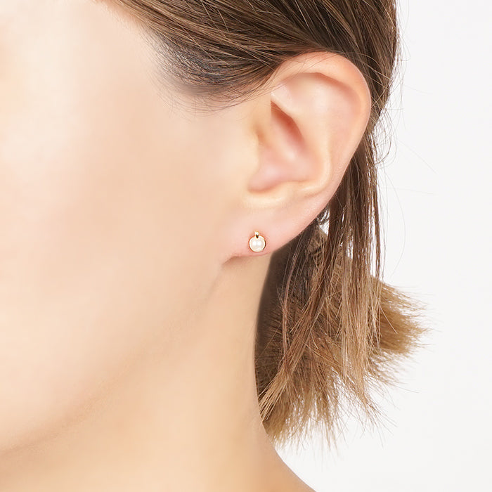 パール セラミックポストピアス