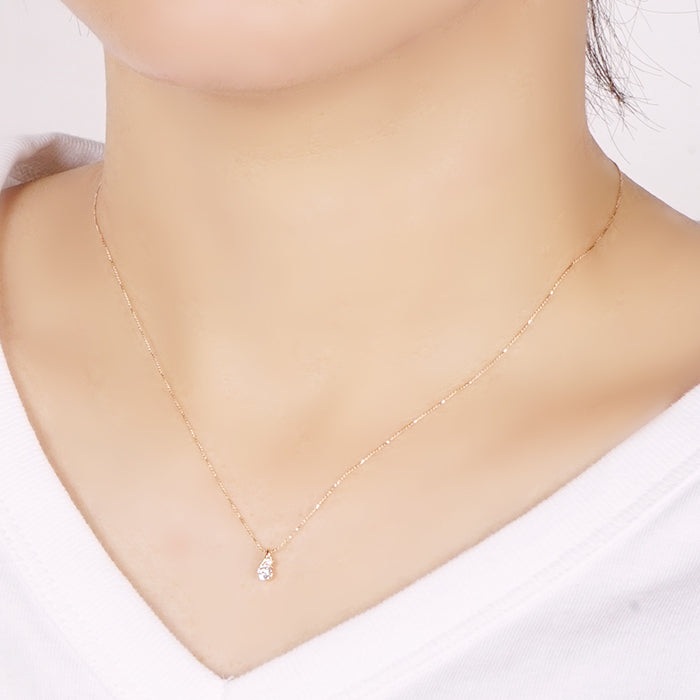 【NEW Color】キュービックジルコニア ネックレス