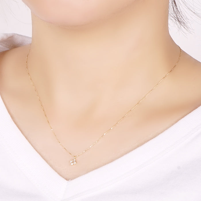 キュービックジルコニアネックレス