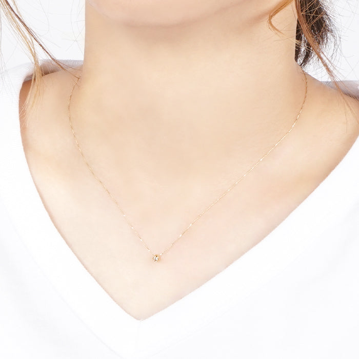 キュービックジルコニアネックレス