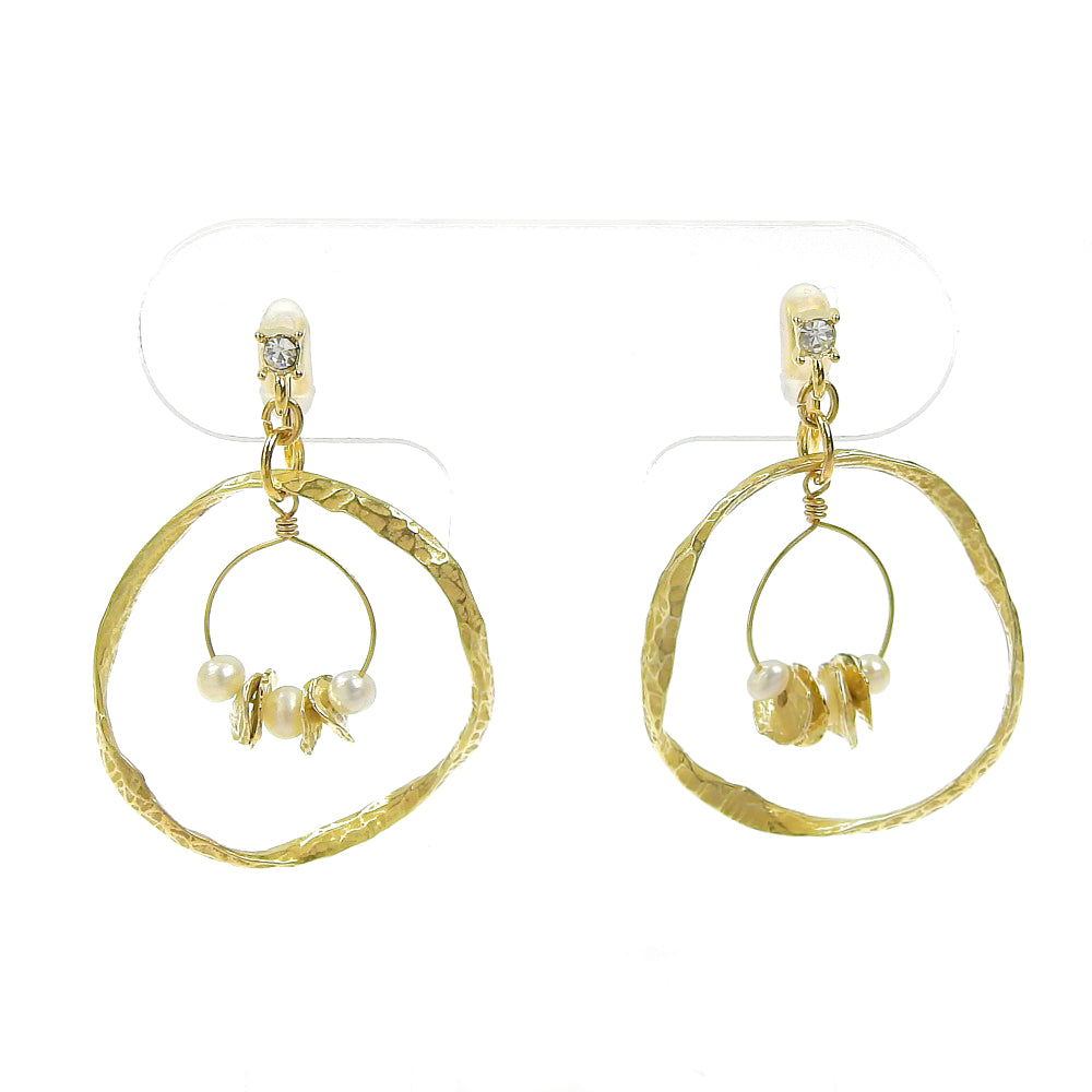 ニュアンスサークル ノンホールピアス