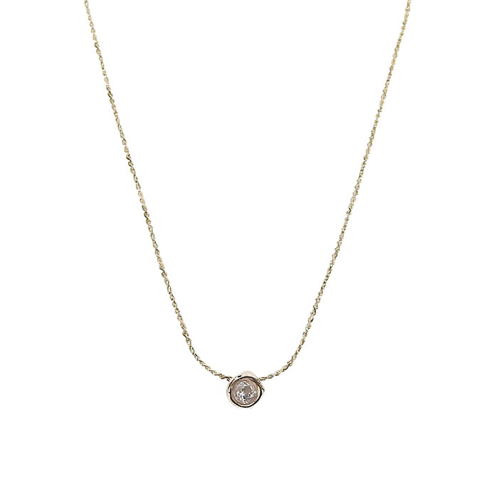 キュービックジルコニアネックレス