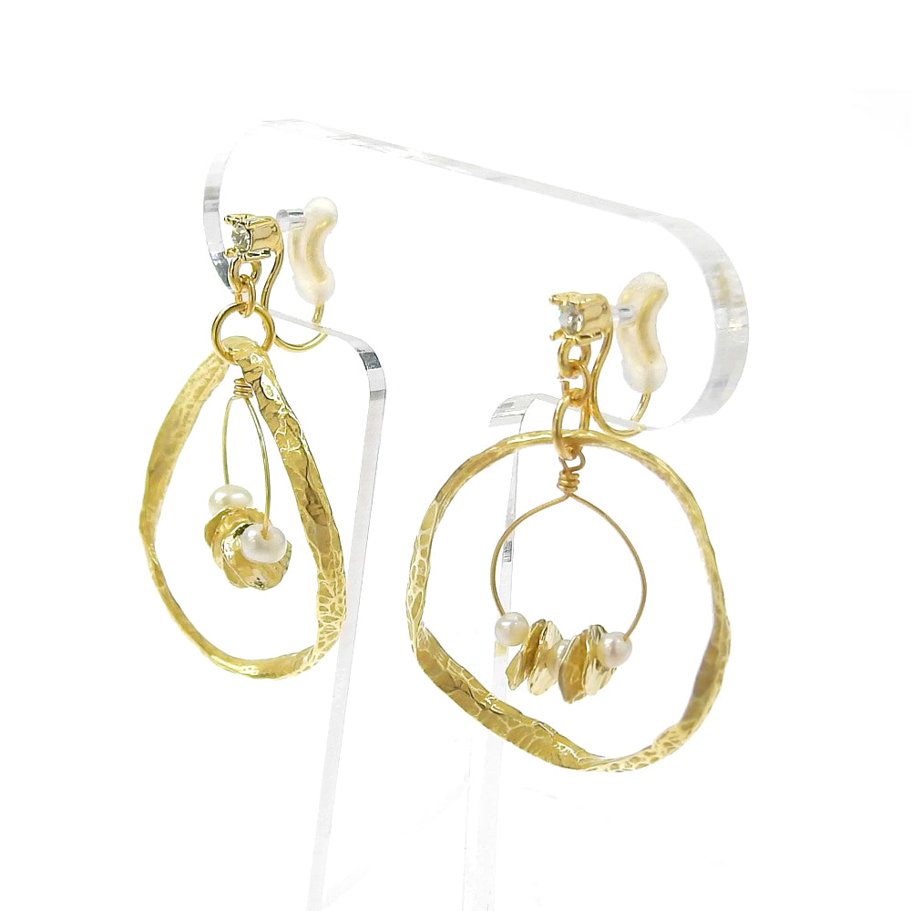 ニュアンスサークル ノンホールピアス