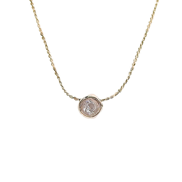 キュービックジルコニアネックレス