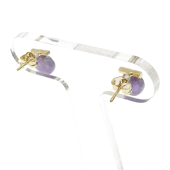【2月 誕生石】アメジスト ピアス