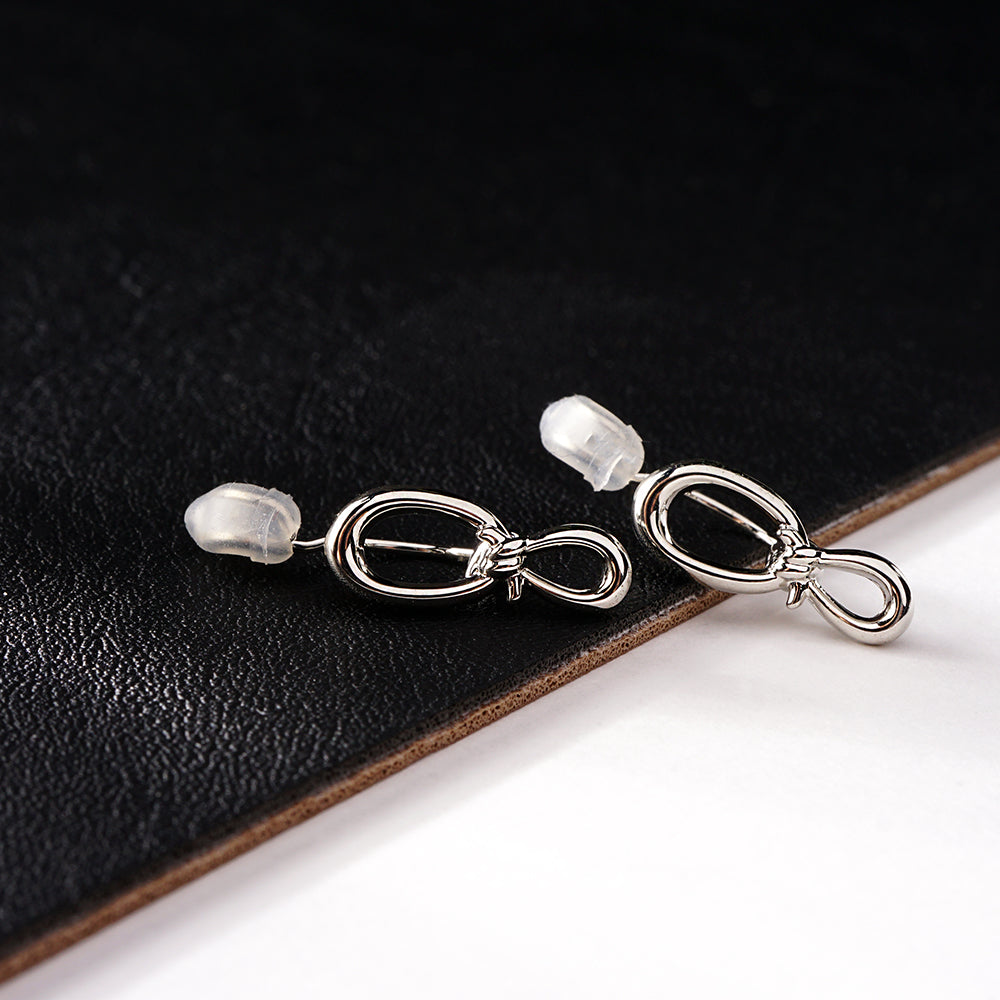 【NEW】メタルシリーズ オーバル ノンホールピアス