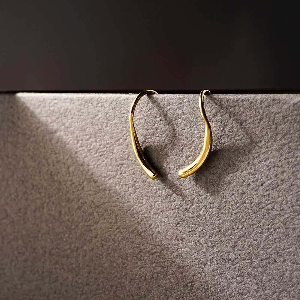 ステンレス キャッチレス プレーンピアス  ピアス フック シンプル 金属アレルギー対応 itam
