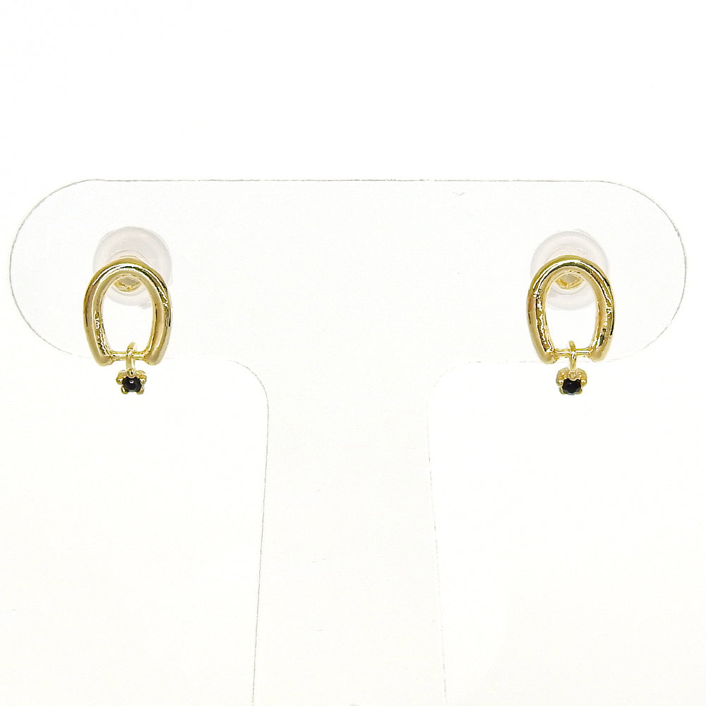 【NEW】メタルシリーズ メタル×ビジュー セラミックポストピアス