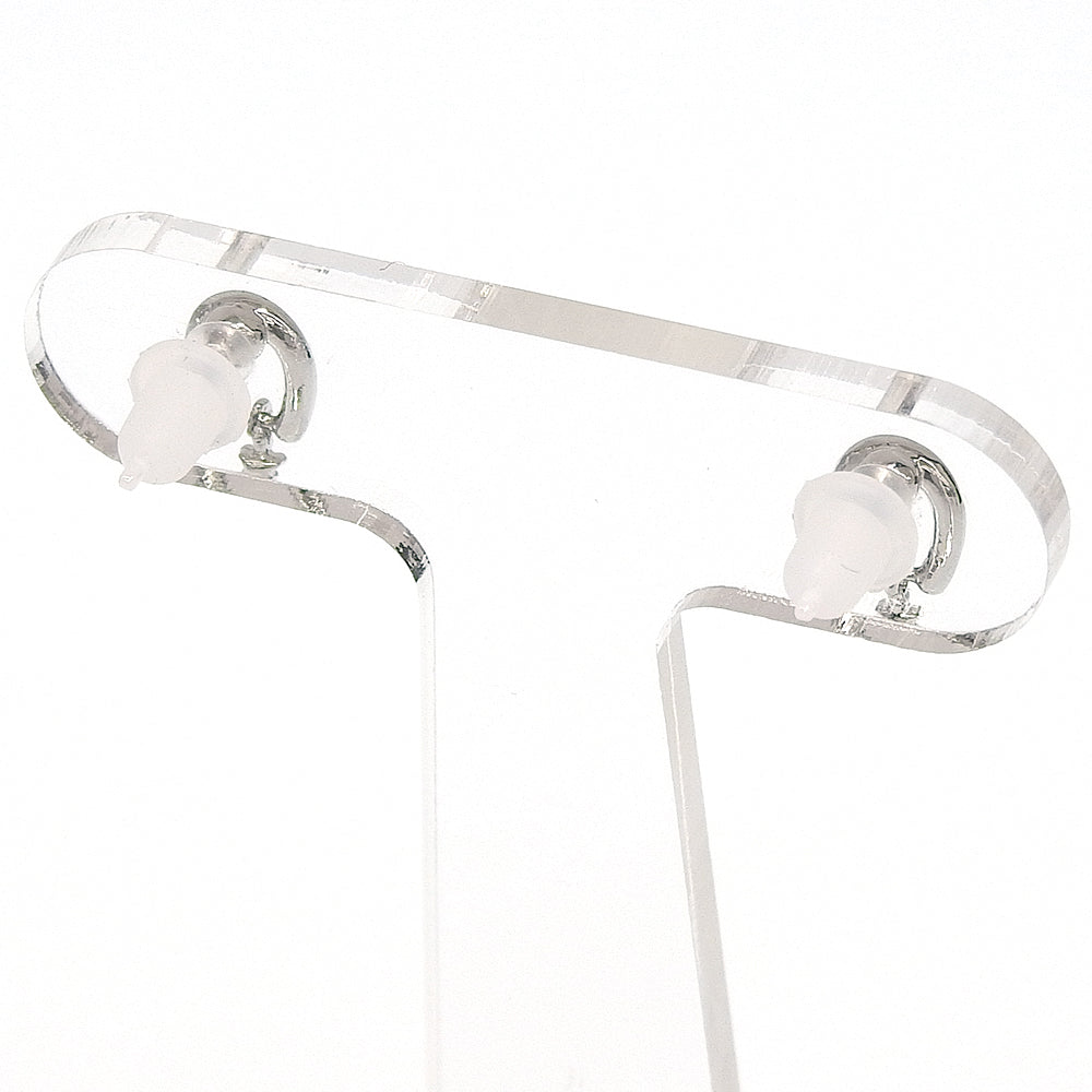 【NEW】メタルシリーズ メタル×ビジュー セラミックポストピアス