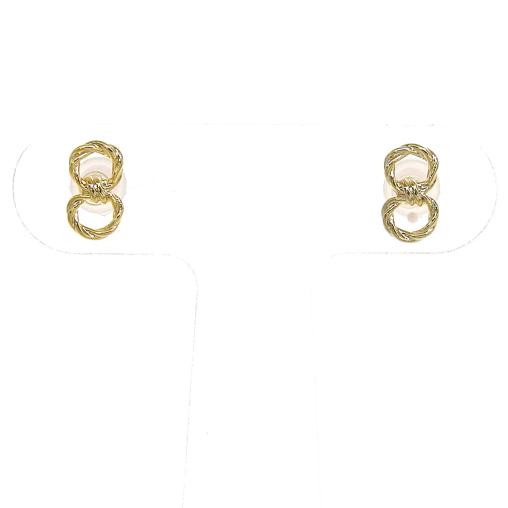 【NEW】メタルシリーズ ツイストリング セラミックポストピアス