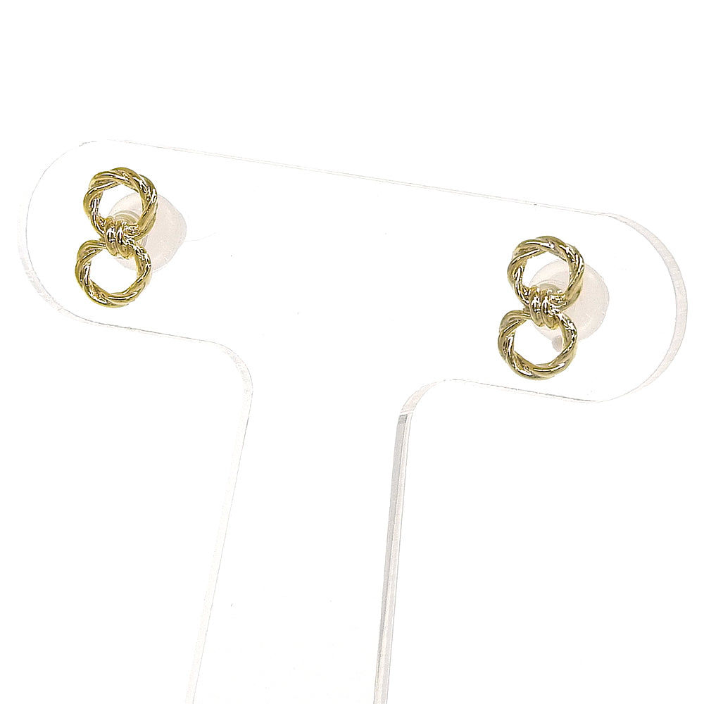 【NEW】メタルシリーズ ツイストリング セラミックポストピアス