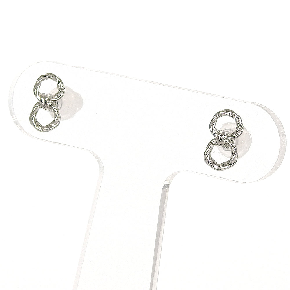 【NEW】メタルシリーズ ツイストリング セラミックポストピアス