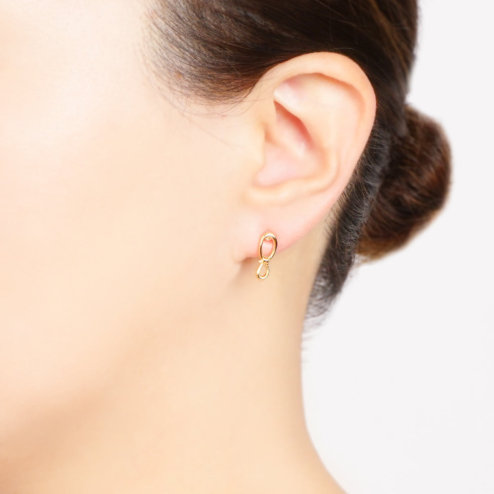 【NEW】メタルシリーズ オーバル セラミックポストピアス