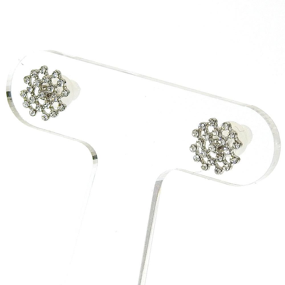 【NEW】ビジューシリーズ ラウンド セラミックポストピアス