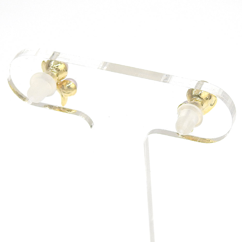 【NEW】【 金属アレルギー対応 】 2粒カラーパール セラミックポストピアス