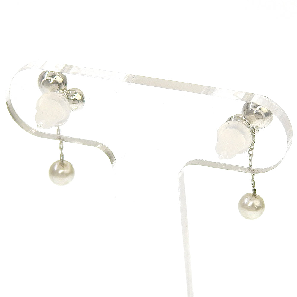 【NEW】【 金属アレルギー対応 】3粒カラーパール セラミックポストピアス