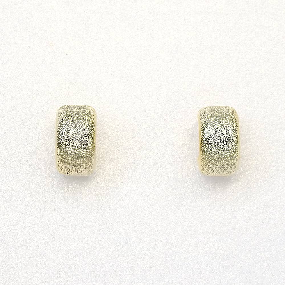 金属アレルギー対応 梨地 フープセラミックピアス | itam 金属アレルギー対応アクセサリー