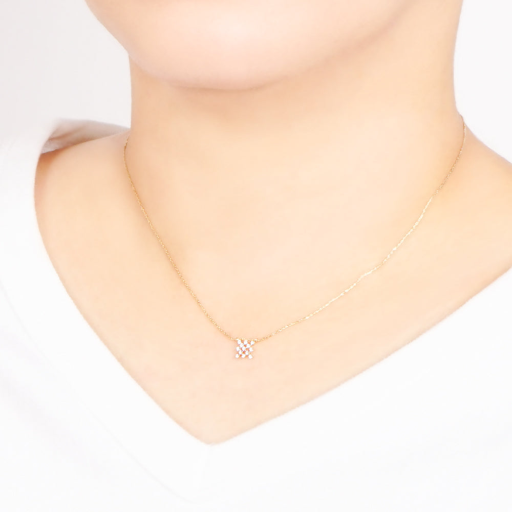 【NEW】ビジューシリーズ スクエア ネックレス