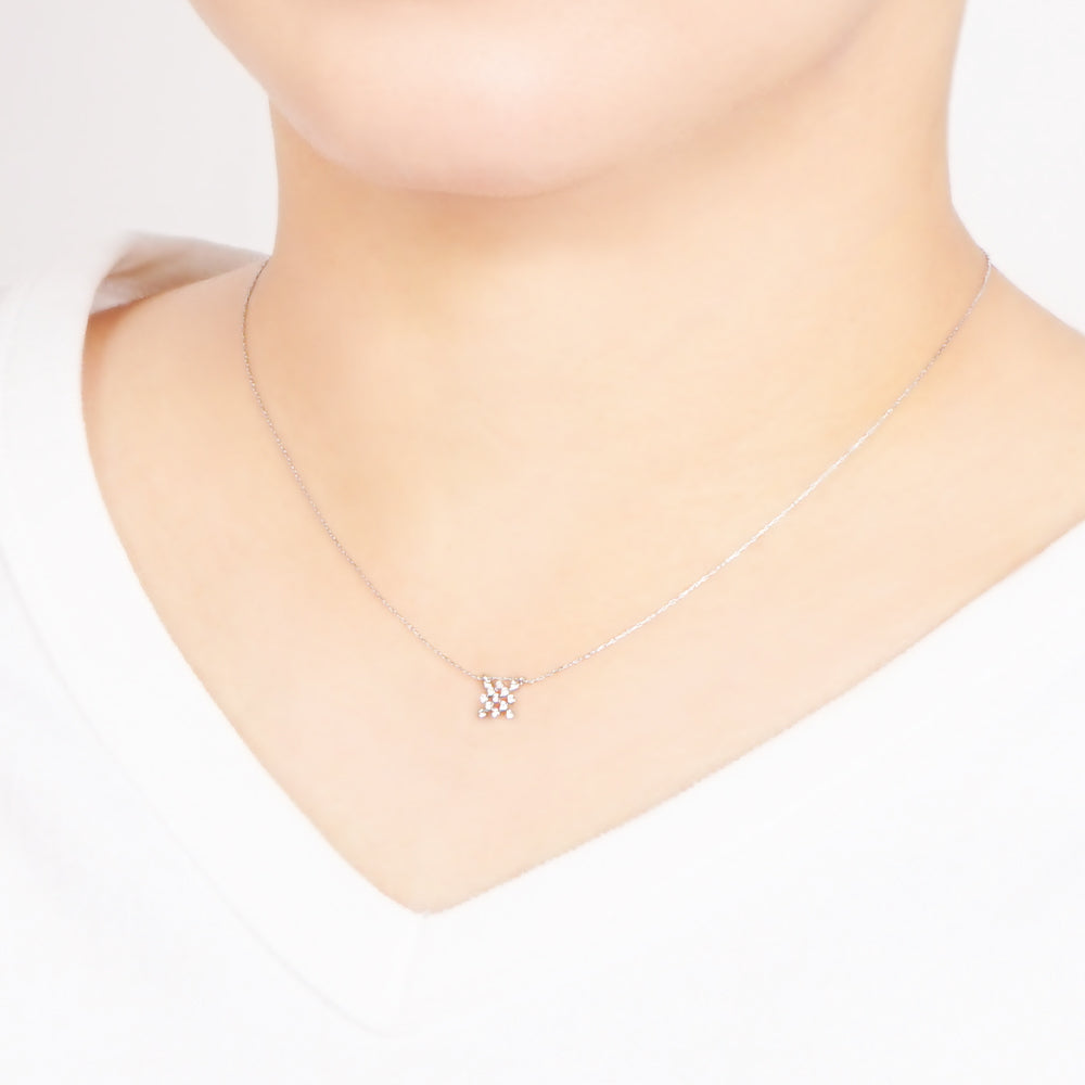 【NEW】ビジューシリーズ スクエア ネックレス