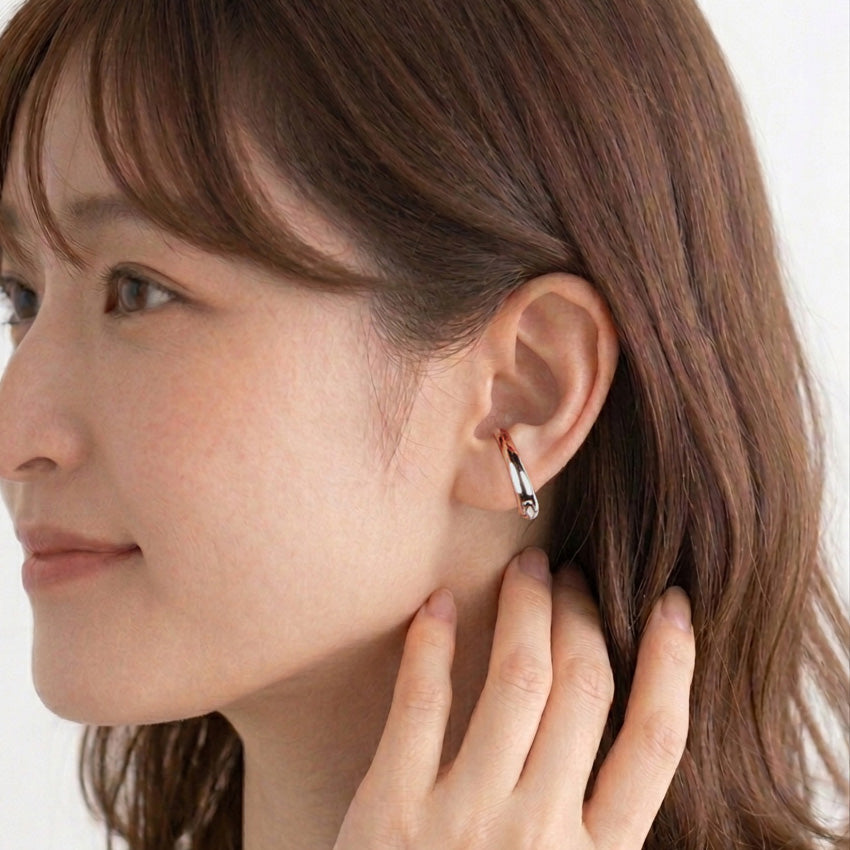 ビックシルエット ノンホールクリップ