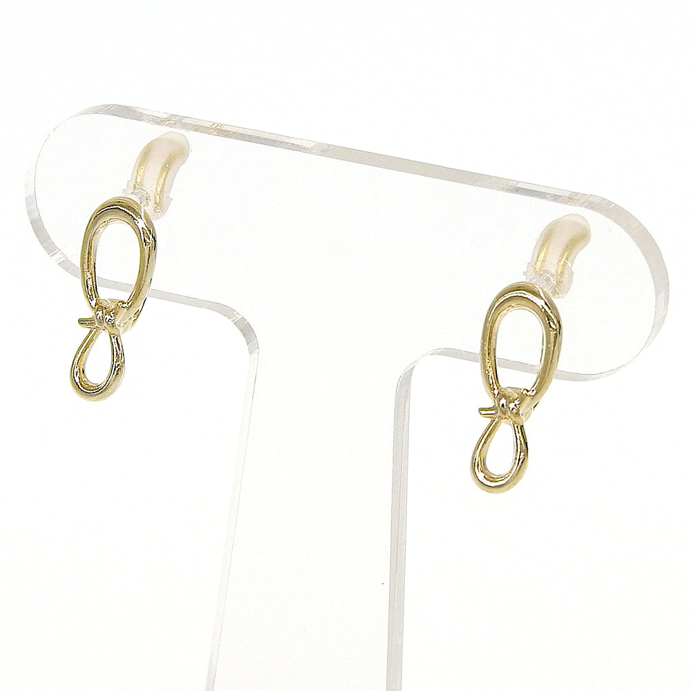 【NEW】メタルシリーズ オーバル ノンホールピアス