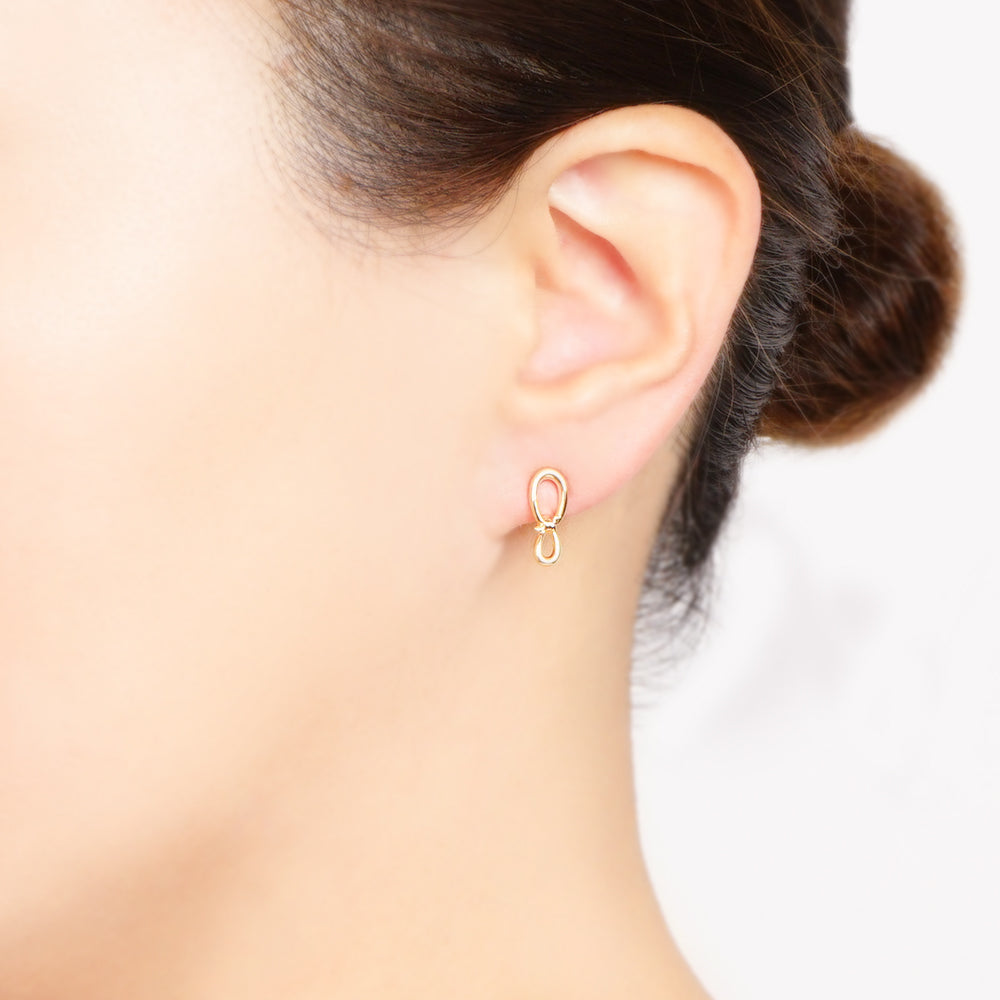 【NEW】メタルシリーズ オーバル ノンホールピアス