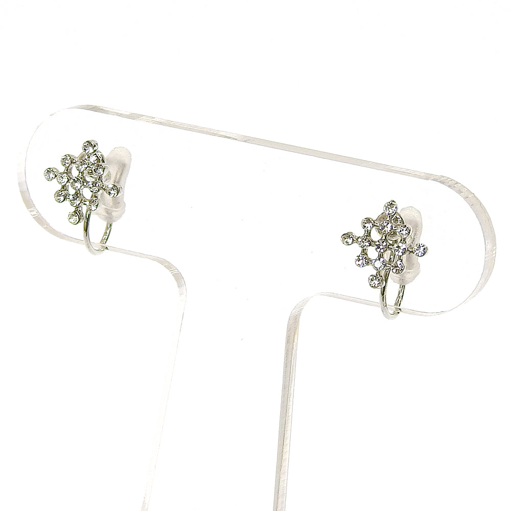 【NEW】ビジューシリーズ スクエア ノンホールピアス