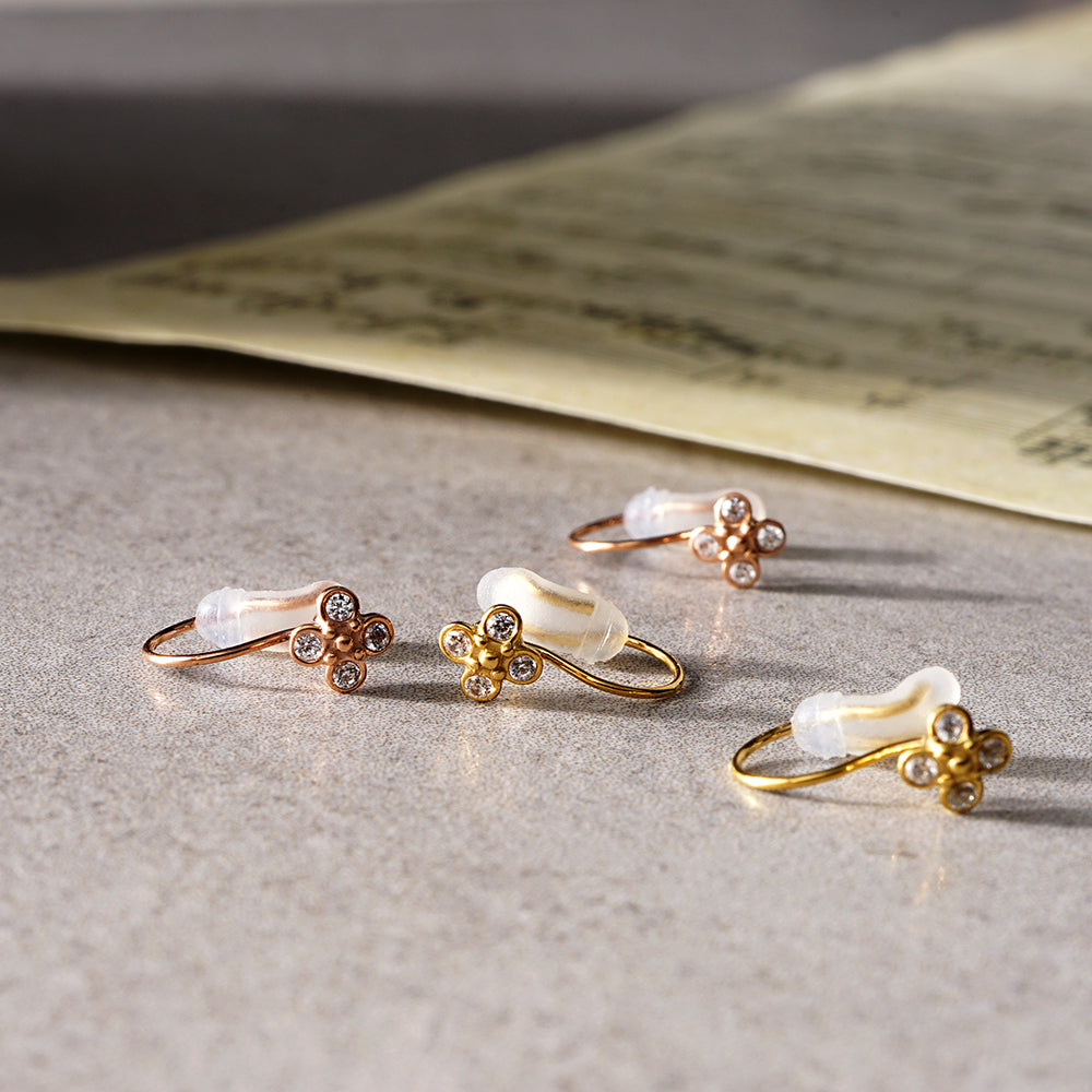 Natural stone×Sterling silver ハーキマーダイヤモンドリング