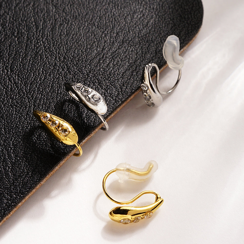 【NEW】【 金属アレルギー対応 】メタルフォルム ステンレスノンホールピアス